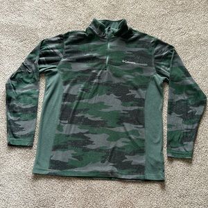 Columbia fleece half zip
